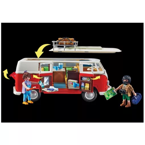 Playmobil 70176 VW Volkswagen T1 lakóautó, kisbusz