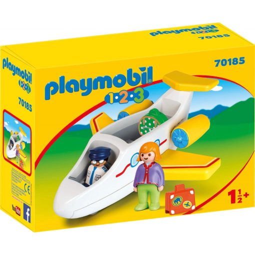 Playmobil 70185 1.2.3 Utasszállító kisrepülőgép