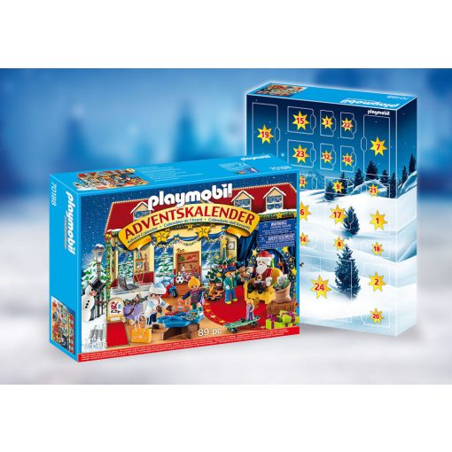 Playmobil 70188 Karácsony - Adventi kalendárium, naptár - Karácsony a játékboltban
