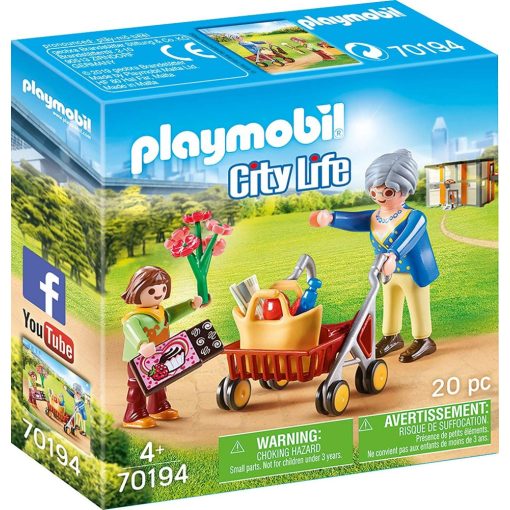 Playmobil 70194 Nagyi guruló járókerettel