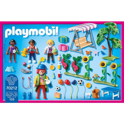 Playmobil 70212 Születésnapi party bohóccal