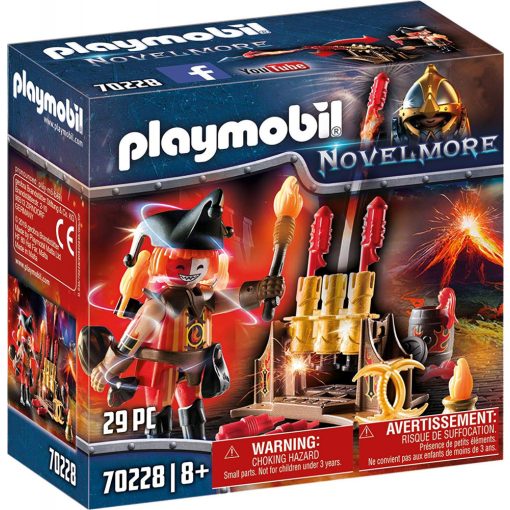 Playmobil 70228 Novelmore - Burnham tűzmestere
