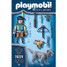 Playmobil 70229 Novelmore íjász farkassal