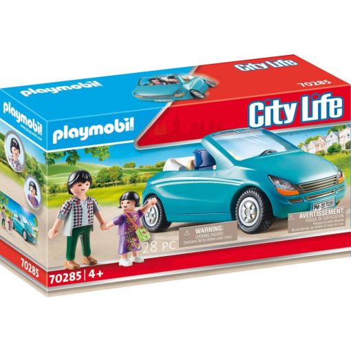Playmobil 70285 Apuka kislányával és autóval
