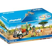 Playmobil 70346 Állatkerti állatorvos járművel