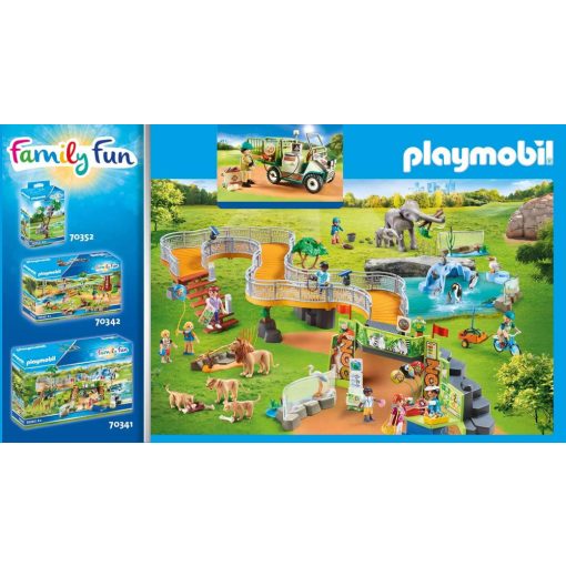 Playmobil 70346 Állatkerti állatorvos járművel