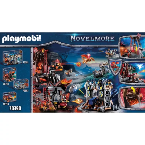 Playmobil 70390 Novelmore - Burnham láva bányája