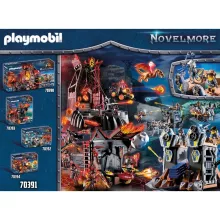 Playmobil 70391 Novelmore guruló erődje