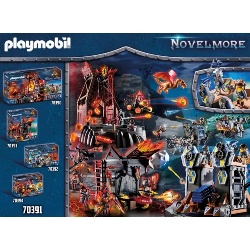 Playmobil 70391 Novelmore guruló erődje