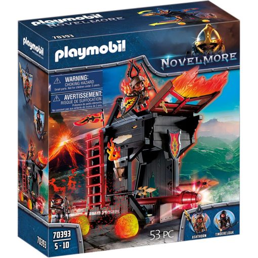 Playmobil 70393 Novelmore - Burnham tüzes faltörő kos