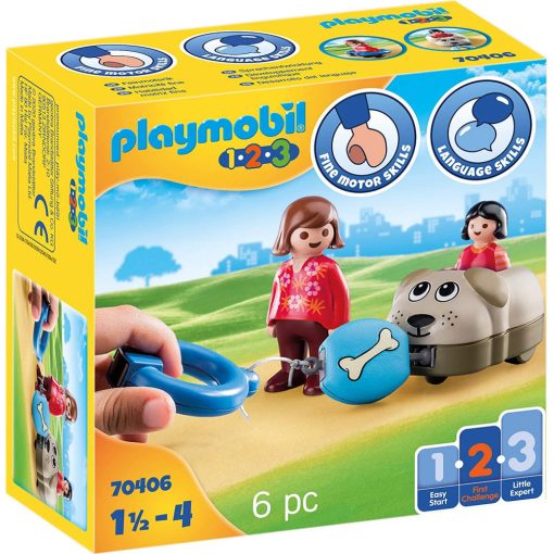 Playmobil 70406 1.2.3 Kutyasétáltatás
