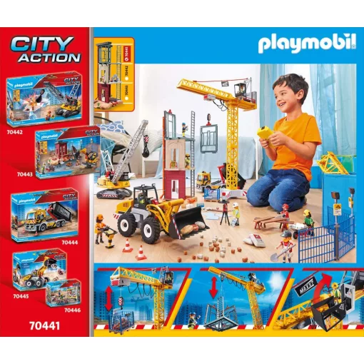 Playmobil 70441 Távirányítós RC építkezési daru