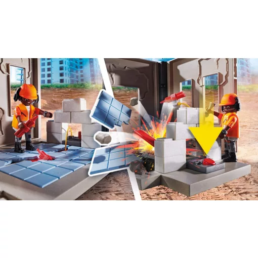 Playmobil 70442 Lánctalpas köteles kotrógép