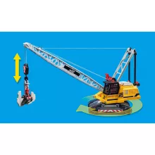 Playmobil 70442 Lánctalpas köteles kotrógép
