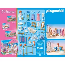 Playmobil 70454 Királyi öltözőszoba fürdőkáddal