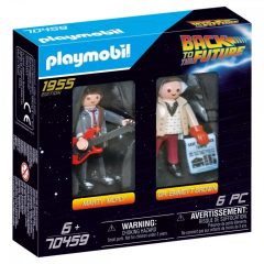   Playmobil 70459 Back to the Future - Marty McFly és Dr. Emmett Brown