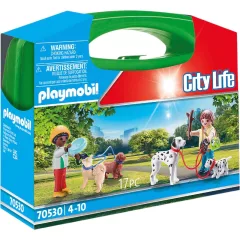 Playmobil 70530 Kutyasétáltatás hordozható táskában