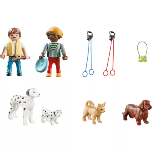 Playmobil 70530 Kutyasétáltatás hordozható táskában