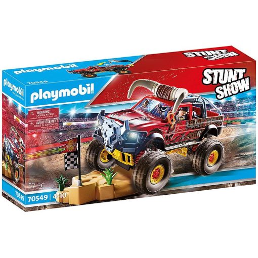 Playmobil 70549 Stuntshow - Monster Truck Bigfoot bika autó