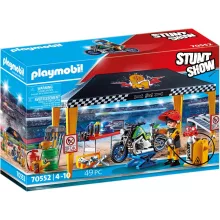 Playmobil 70552 Stuntshow - Szervizsátor motorral