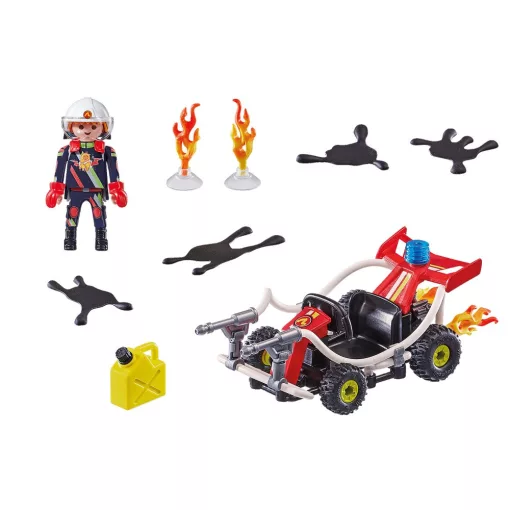 Playmobil 70554 Stuntshow - Tűzoltó gokart