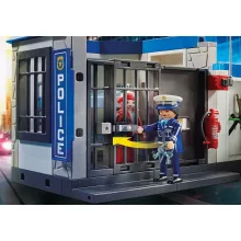Playmobil 70568 Rendőrség börtönnel és motoros rendőrrel