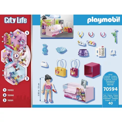 Playmobil 70594 Óra és ékszer árus