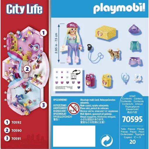 Playmobil 70595 Divatrajongó kiskutyával