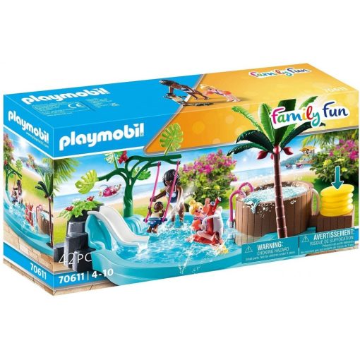 Playmobil 70611 Gyerekmedence pezsgőfürdővel