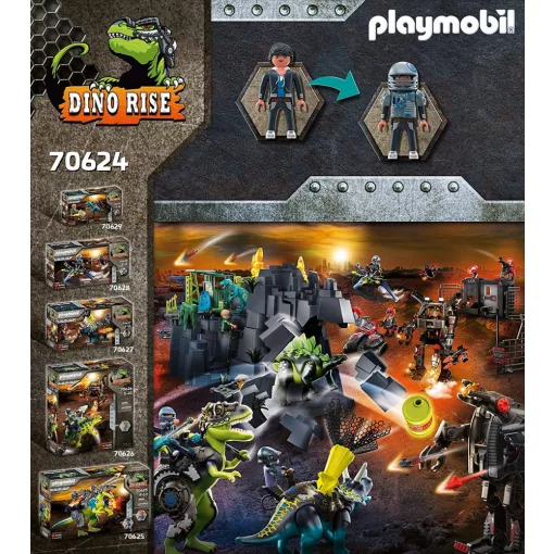Playmobil 70624 Dínó csata: T-Rex és harci robot
