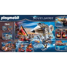 Playmobil 70641 Novelmore - Burnham harcosok vitorlás tűzhajója