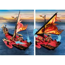 Playmobil 70641 Novelmore - Burnham harcosok vitorlás tűzhajója