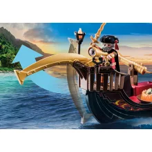 Playmobil 70641 Novelmore - Burnham harcosok vitorlás tűzhajója