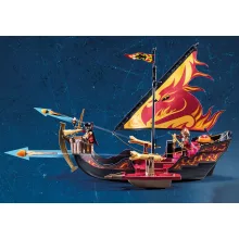 Playmobil 70641 Novelmore - Burnham harcosok vitorlás tűzhajója