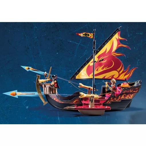 Playmobil 70641 Novelmore - Burnham harcosok vitorlás tűzhajója