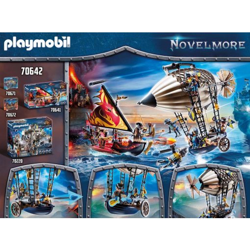 Playmobil 70642 Novelmore harci léghajója