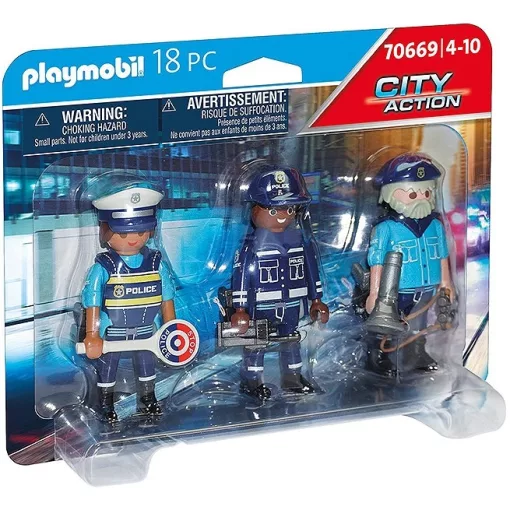 Playmobil 70669 Rendőrök figuraszett