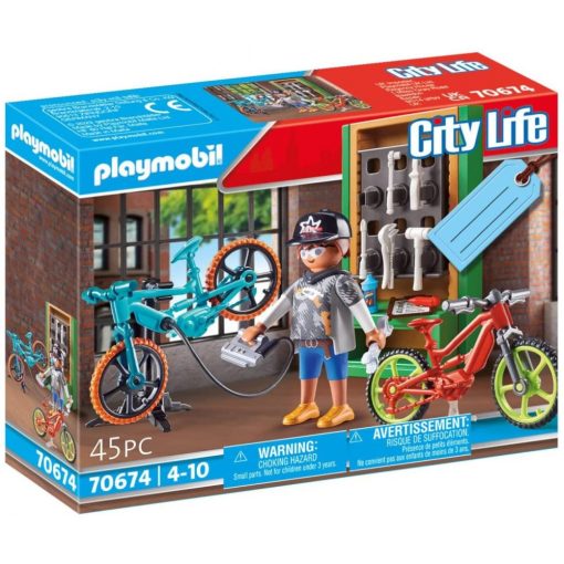Playmobil 70674 Kerékpárszervíz ajándékszett