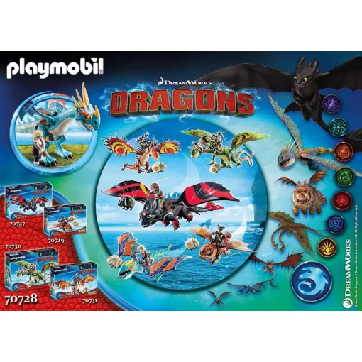 Playmobil 70728 Dragon Racing - Astrid és Viharbogár