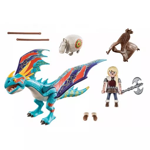 Playmobil 70728 Dragon Racing - Astrid és Viharbogár