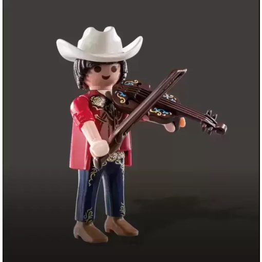 Playmobil 70734 Cowboy zenész zsákbamacska figura 22. sorozat (fiúknak)