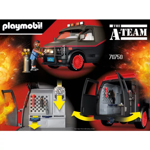 Playmobil 70750 A szupercsapat furgonja