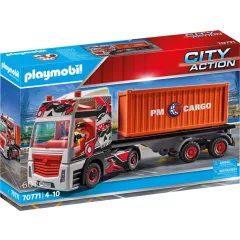 Playmobil 70771 Kamion pótkocsival