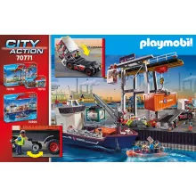 Playmobil 70771 Kamion pótkocsival