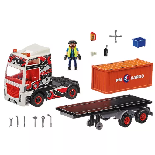 Playmobil 70771 Kamion pótkocsival
