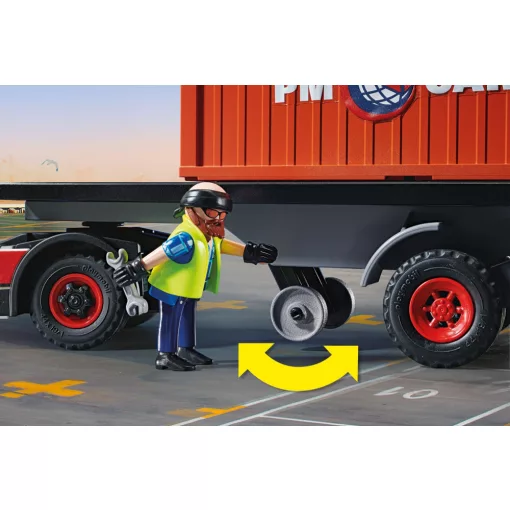 Playmobil 70771 Kamion pótkocsival