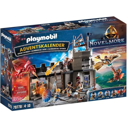 Playmobil 70778 Karácsony - Novelmore adventi kalendárium, naptár - Vár bővítmény