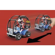 Playmobil 70820 StarterPack Kaszkadőr quaddal és lángoló rámpával