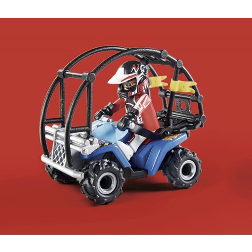 Playmobil 70820 StarterPack Kaszkadőr quaddal és lángoló rámpával