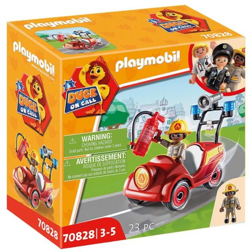 Playmobil 70828 Duck On Call - Mini tűzoltóautó